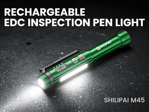M45 rechargeable edc inspection pen light