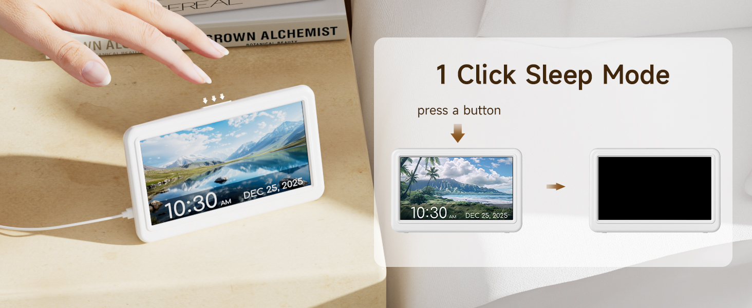 portable digital clock