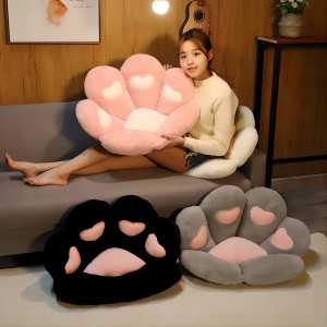 cat paw cushion