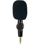 SEYUGOPTI 3.5mm Mini 4-Pole Omnidirectional Microphone for iPhone 7 7s 6 6s for iPad and Android ...