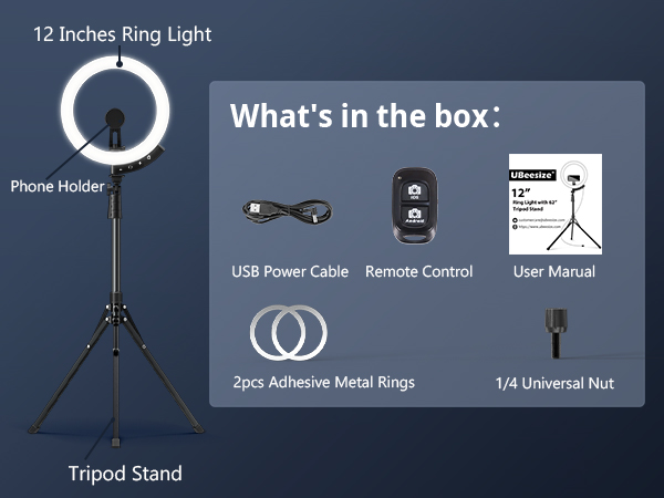 light ring with stand