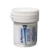 Aquatabs water purification tablets in bulk container for emergency preparedness and disaster kits