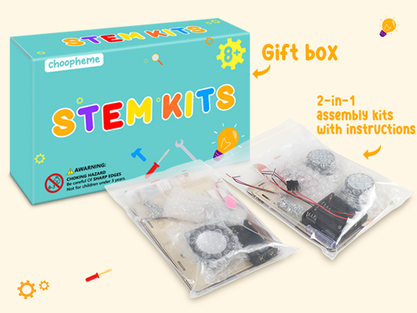 stem kits for kids age 8-10 10-12 diy bluetooth speaker kit