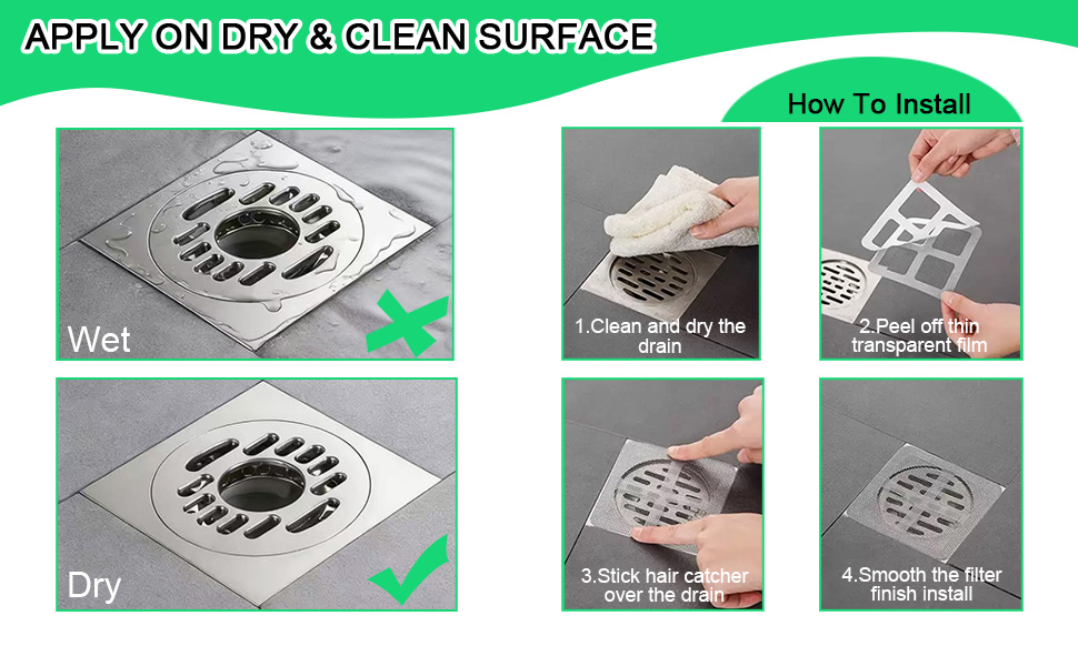 apply on dry &amp;amp; clean surface