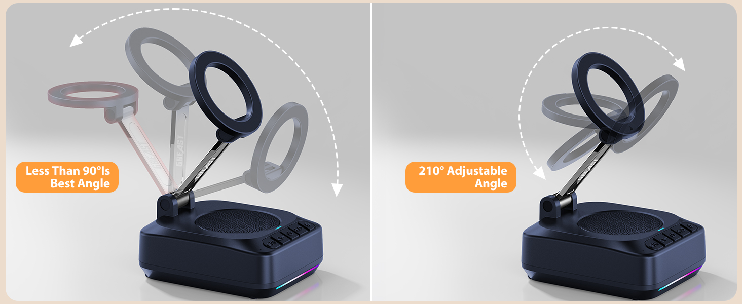 cell phone stand speaker