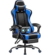 Homall Gaming Chair, Video Game Chair with Footrest and Massage Lumbar Support, Ergonomic Compute...