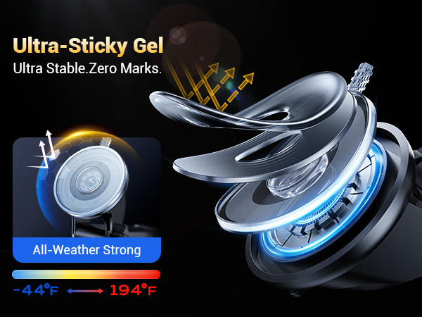 firm-grip shockproof car phone holder mount