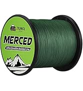 RUNCL Braided Fishing Line Merced, 1000 500 300 Yards Braided Line 4 8 Strands, 6-200LB - Proprie...