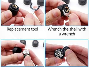 Sensor battery replacement
