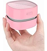TRZLIFE Desk Vacuum Cleaner, Upgraded Mini Table Vacuum Improved Details High Suction Durable Rec...