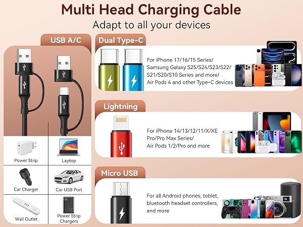 chargers for multiple devices