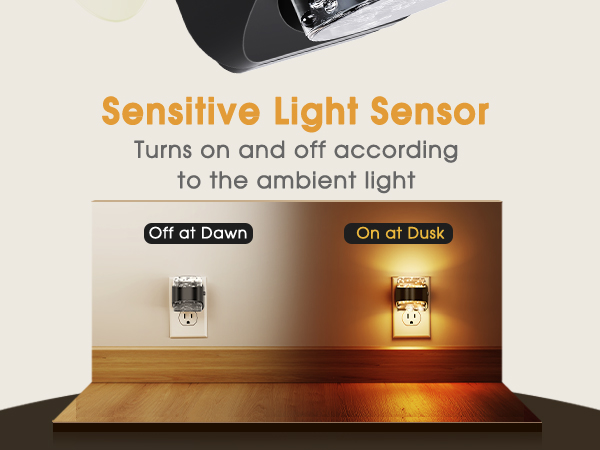 dusk to dawn night light