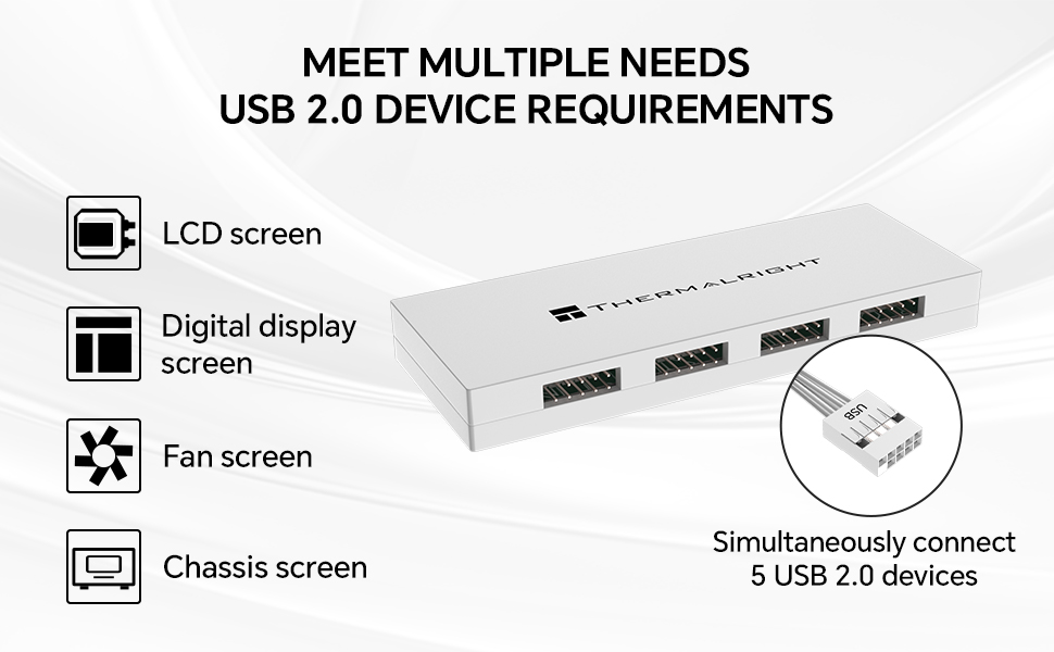 USB 2.0 Hub X5
