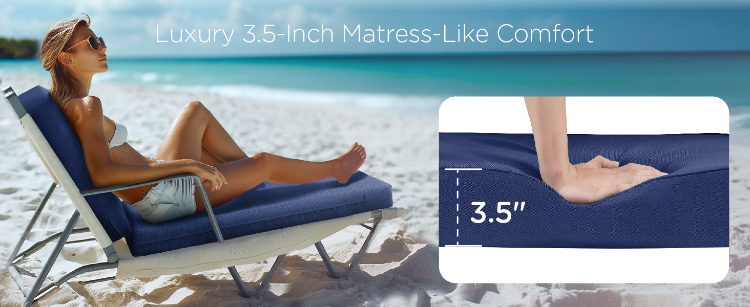 Codi-Outdoor-Chaise-Lounge Chair-Cushion-Waterproof-for-Patio-Furniture