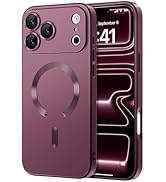 Amzfield Magnetic for iPhone 17 Pro Max Case [Compatible with Magsafe] [Full Camera Protection] C...