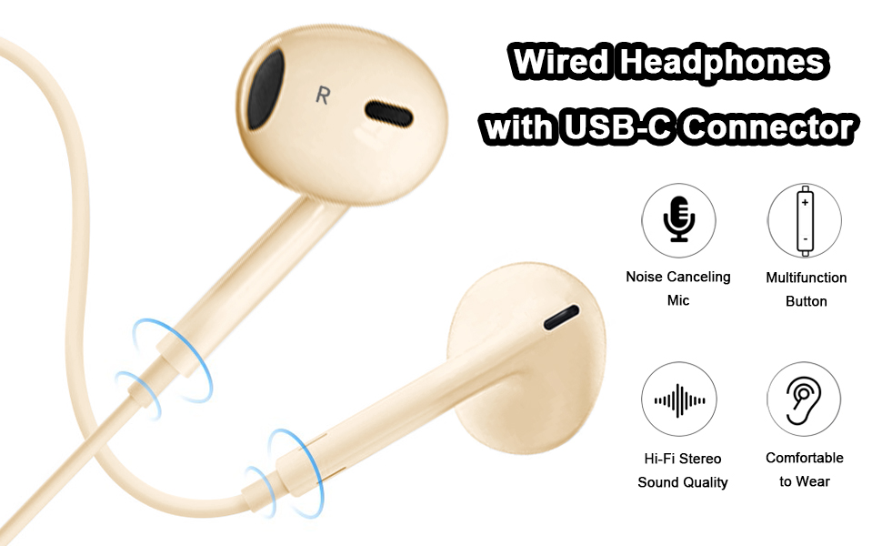 USB C Headphones 2