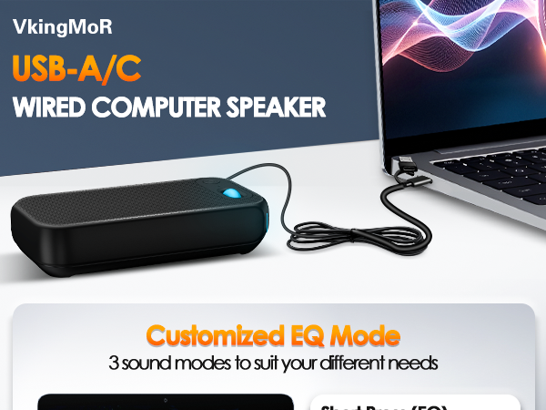 wired computer speaker