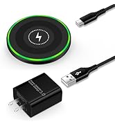15W Samsung Wireless Charger Fast Charging Pad for Samsung Galaxy S24 Ultra S23 FE S22+ S21 S20 S...