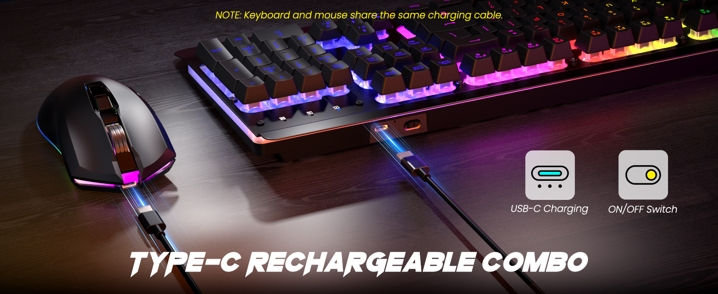 wireless keyboard mouse combo