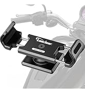 Kaedear Motorcycle Magnetic Phone Holder, Strong Neodymium Magnet, 360° Rotation, Scratch Protect...