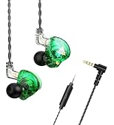 Yeabomy Wired Gaming Earbuds,QKZ AK6 PRO in Ear Monitors, Deep Bass Sound Wired Earbuds, HiFi in ...