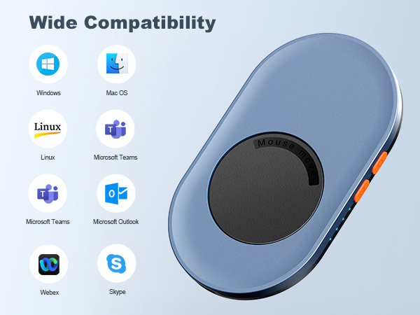 Ultra-Slim Mechanical Mouse Jiggler