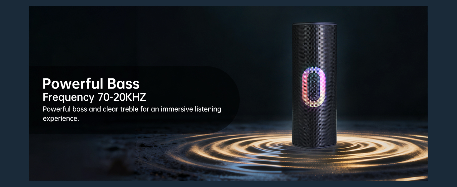 the sound quality is the best, powerful bass