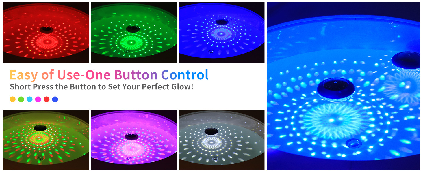 pool floating lights