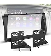 NuIth Double DIN Aftermarket Radio Installation Dash Kit for 2003-2008 Toyota Corolla Radio Dash ...