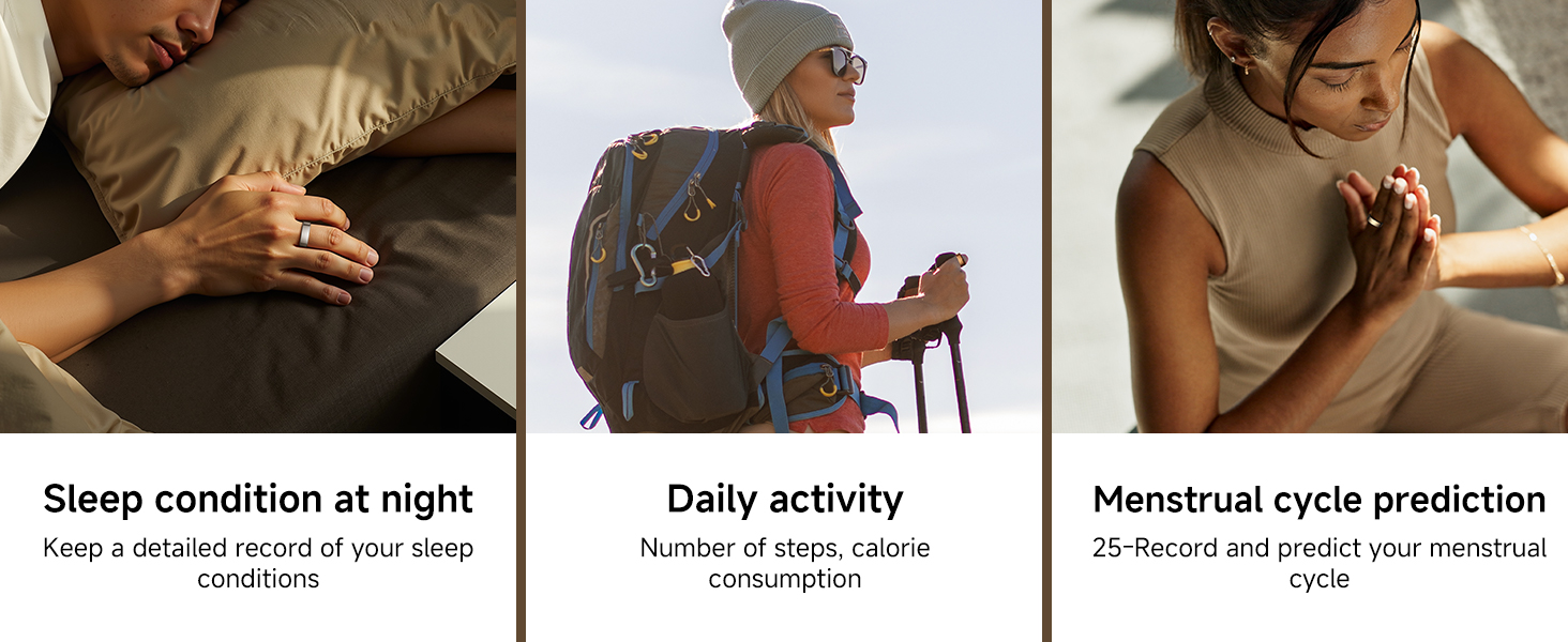 KIRAMA Smart health ring