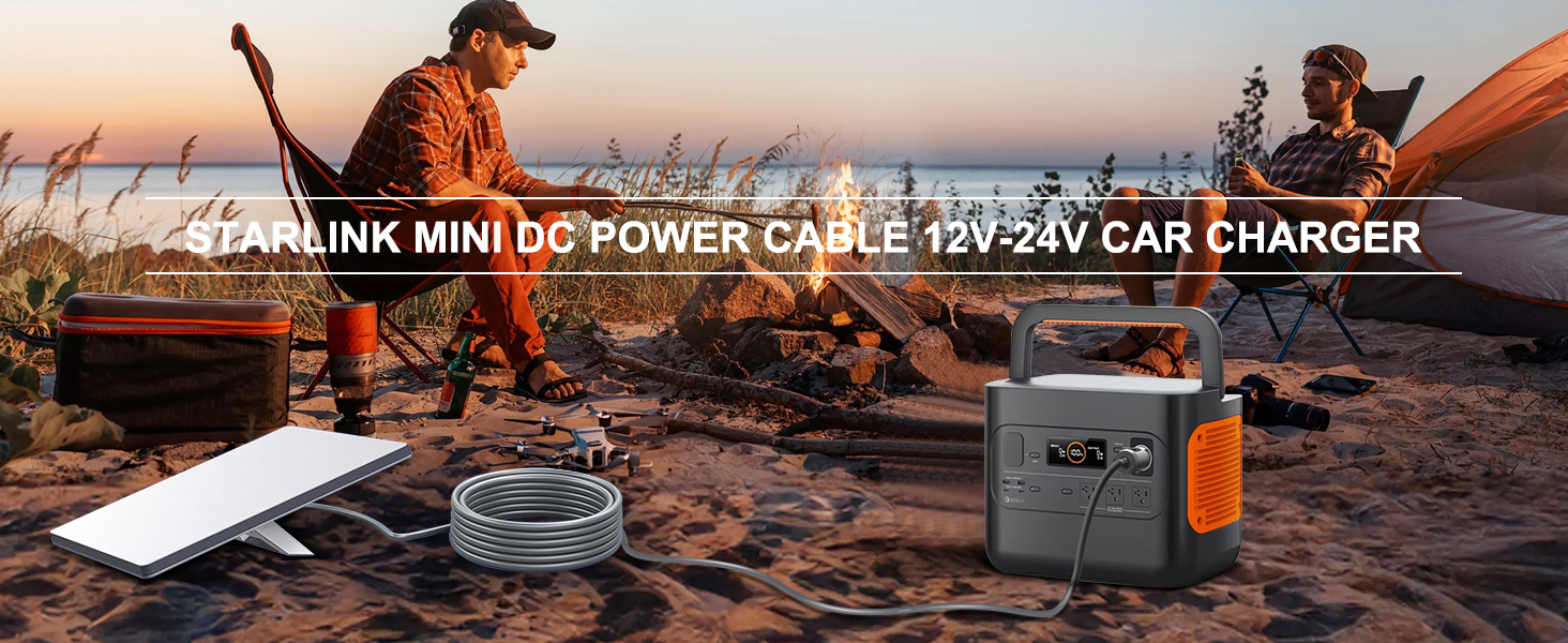 starlink mini dc power cable