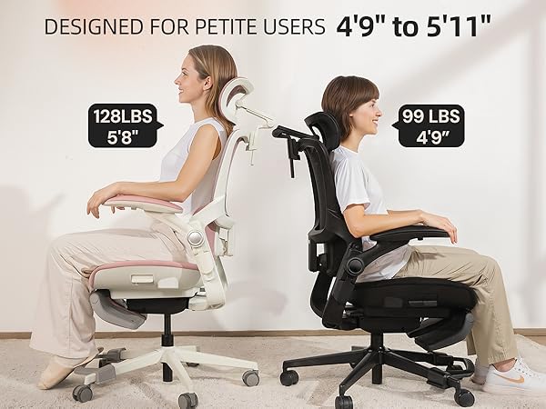 petite office chair