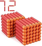 120 Mega Darts Refills Fits for Nerf N-Strike Mega Guns, Mega Bullets with Storage Container Comp...