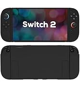 TIKOdirect Protective Case for Switch 2, Soft Skin Full Protective Cover with Classic Color, Sili...