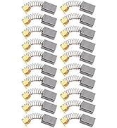 20pcs Carbon Brush, Replaceable Electric Motor Brushes Drywall Sander Great Conductive Carbon Mot...