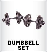 The Step Fitness Adjustable Dumbbell Set, 35 lbs with Dumbbell Bars, Collars, and Weights