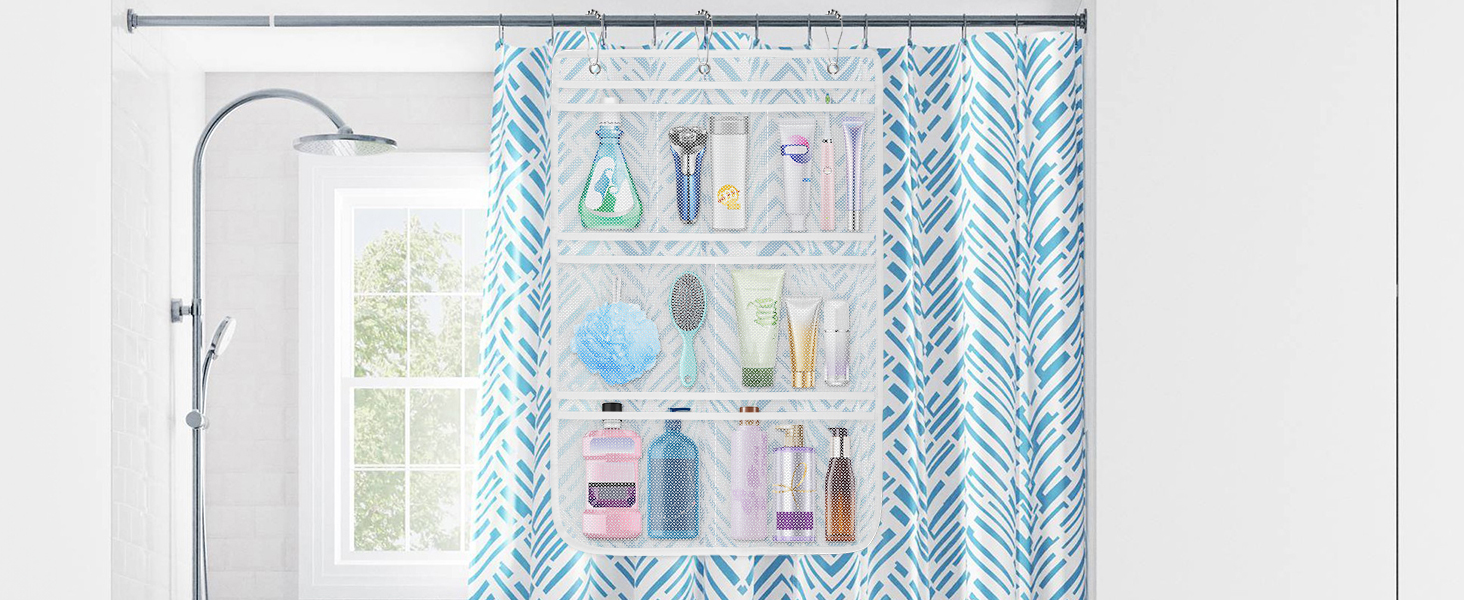 mesh shower bag