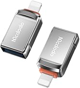 McDodo Lightning Male to USB3.0 Female Adapter OTG Cable,USB Camera Adapter OTG Data Sync Cable 2...