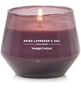 Yankee Candle Studio Medium Candle, Dried Lavender &amp; Oak?, 10 oz