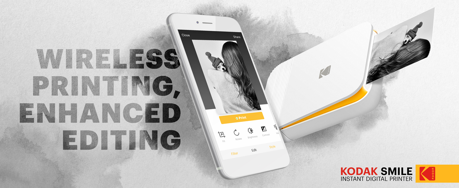 KODAK Smile Instant Print Digital Camera