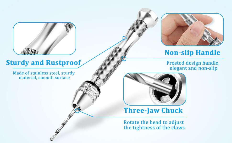 Pin Vise Hand Drill