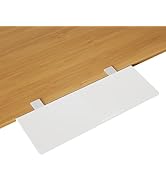 BONTEC Ergonomics Desk Extender Tray, 27.2x9.5 Inch Table Mount Arm Rest Shelf, 90° Foldable Keyb...