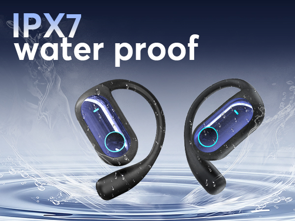 AI Live Translation Earbuds Bluetooth 6.1 Sport Open Ear Headphones