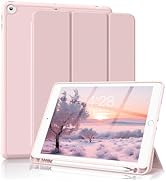 Zktuyu Case for iPad Air 3 (10.5-Inch 2019, 3rd Generation) with Pencil Holder, Slim Tablet Cover...