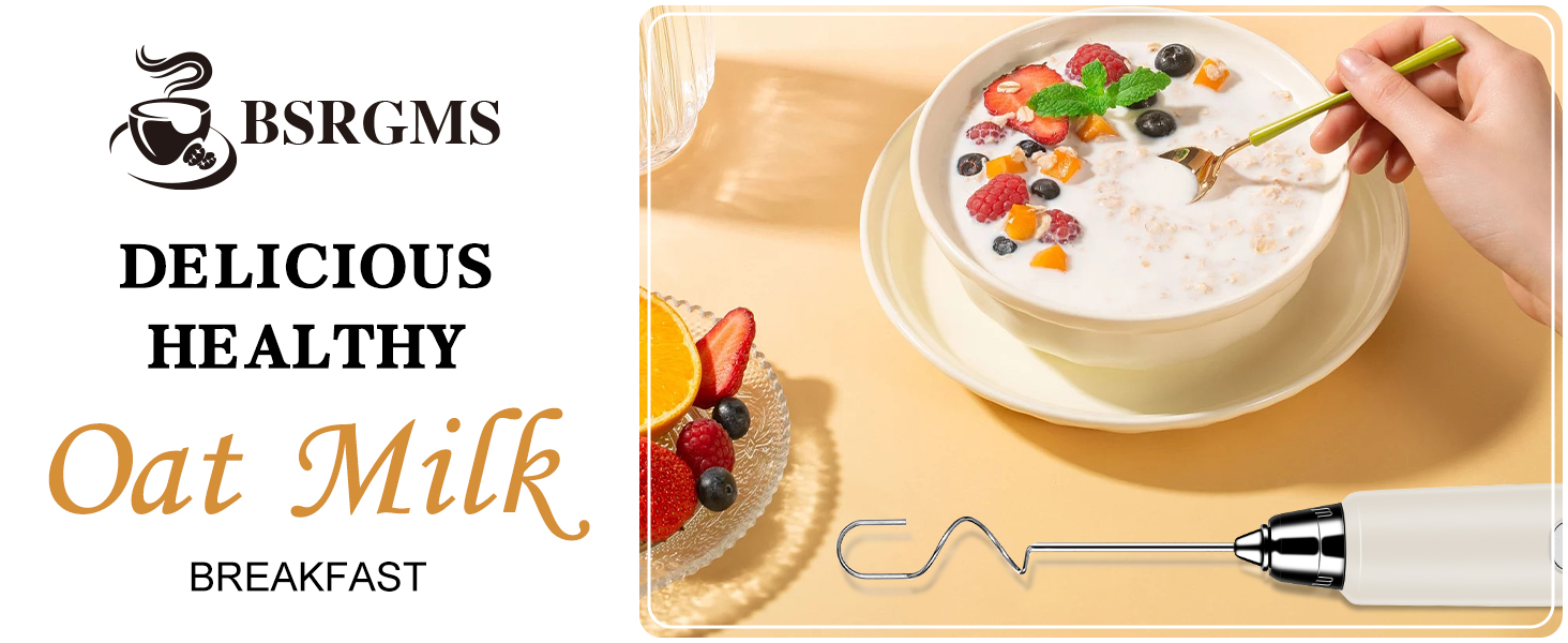 Milk Frother Handheld for Coffee