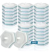 BALORIZ 32 Count Disposable Toilet Brush Refills, Upgraded Material Toilet Bowl Cleaner Refills, ...