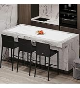 Large Silicone Mat for Kitchen Countertop, 78.7''x15.7''(200cmx40cm) Heat Resistant Kitchen Islan...