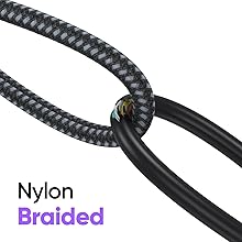 nylon braided