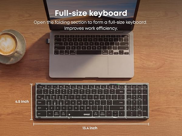 Full-size keyboard