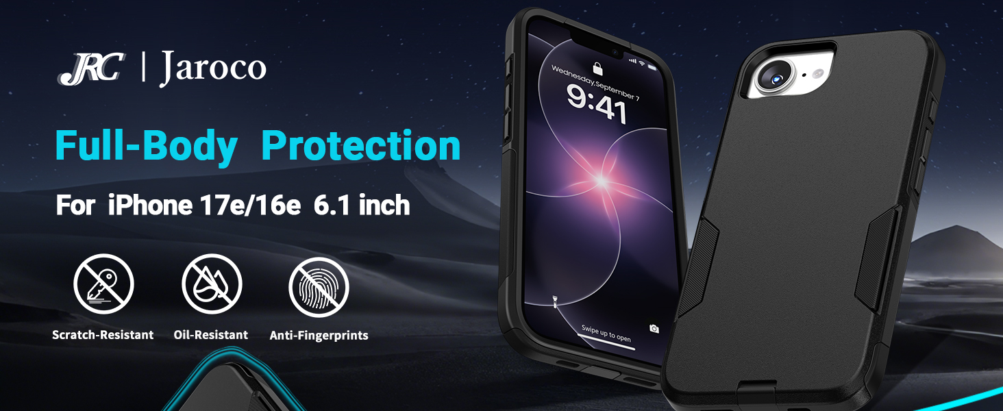 iPhone 17/16E case full-body protection